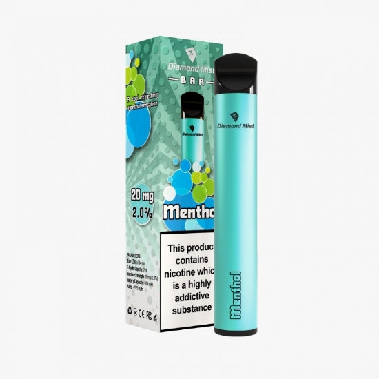 Picture of Diamond Mist Vape Menthol 20mg x10